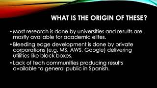 Isabel Yepes- NLP Spanish Challenges Alternatives| PyData Global 2020