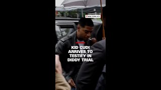 Kid Cudi arrives to testify in Diddy trial