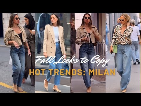 Fashion Alert! The Trendiest Street Style from Milan | Fall Looks to Copy