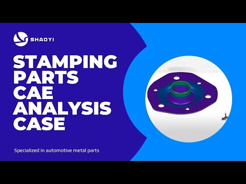 CAE analysis of automotive stamping parts for moulding