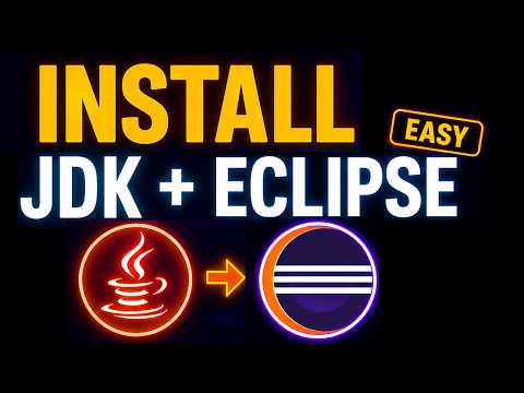How to Install JDK & Eclipse on Windows 11 (2026 Beginner Guide)