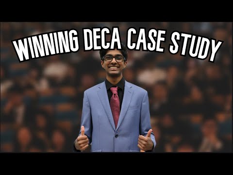 How I won the Texas DECA Case Study Challenge: (Top 10 - Hospitality)
