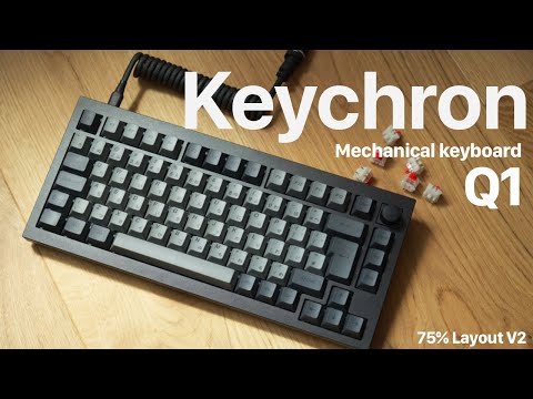 The Best Affordable 75% Custom Mechanical Keyboard - Keychron Q1 V2 Knob