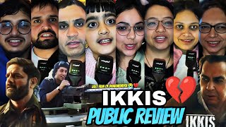 ikkis public review & reaction | Dharmendra 😭💔 last film | agastya nanda | jaydeep allahawat
