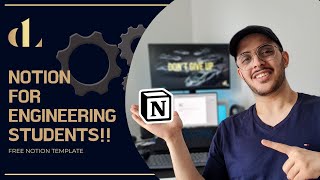 Notion for Engineering Students!! + 1 free template