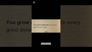 You Grow Spiritually with Every Grind Done in Faith | Powerful Motivation 2026 #drivenmindset