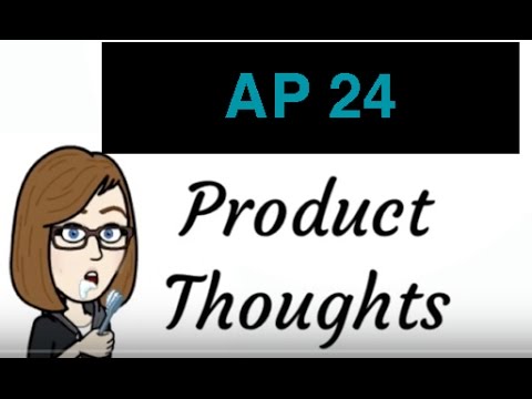 My Thoughts on AP 24 whitening toothpaste