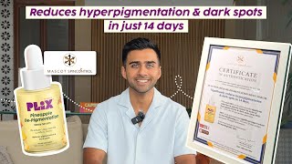 Plix Pineapple Di-Pigmentation serum fades pigmentation and brighten skin in just 14 days