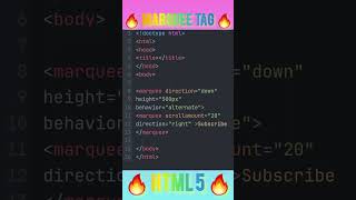 Html tricks marquee  #marqee #html #code #codetricks #remix #song #newsong #love #shorts