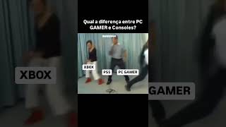 🎮 Quando o PC GAMER Chega no Rolê dos Consoles... 😂🔥 #GuerraDosFPS