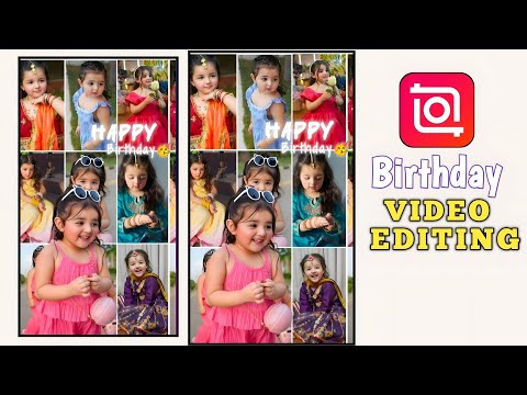 How to Make Happy Birthday Video in inshot App  | inshot Video Editing 