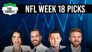 NFL Free Picks | NFL Week 18 Expert Best Bets & Predictions | The Huddle (1/6/23)
