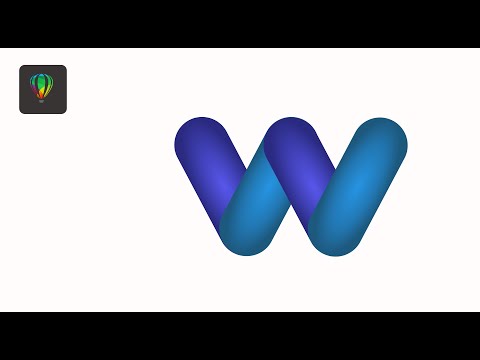How To Design 3D Logo In CorelDraw | Modern Logo Design Tutorial