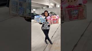 Make some color coordinated gift baskets for my daughter’s twin friends with me! 💕🦋