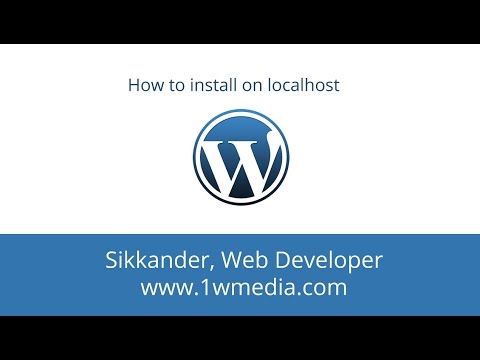 How to install WordPress on Localhost