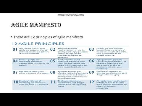 Agile Manifesto & Characteristics
