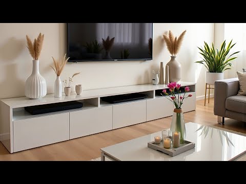 Top 100 Modern TV Wall Unit Design Ideas 2025 | Elegant Media Cabinets & Luxury Living Room Decor
