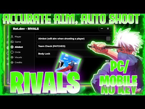 *OP*  🔥 Rivals Script Easy win | pastebin [Pc/Mobile] |⚡ (Aimbot) + (Auto shoot) + (Esp) More!