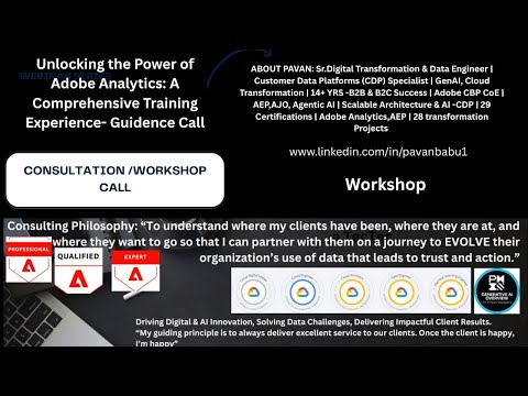 Adobe Analytics - Expert Guidance