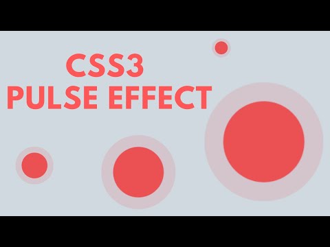 CSS3 Pulse Effect