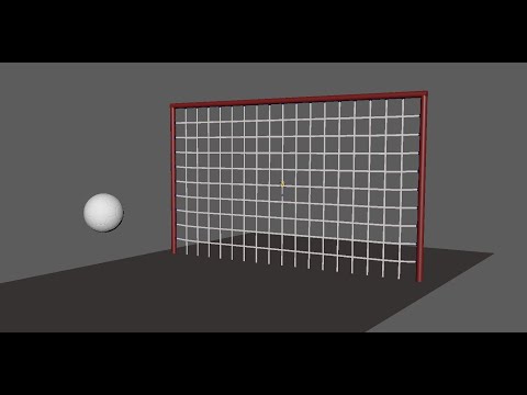 Football animation in Autodesk Maya