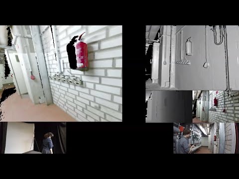 SLAMCast: Large-Scale, Real-Time 3D Reconstruction for Immersive Multi-Client Live Telepresence