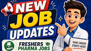 New Job updates #jobsfresher