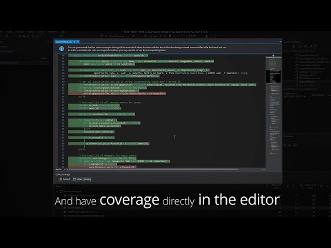 Code Coverage Info in The Welkin Suite