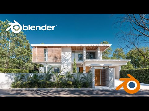 Easy Realistic Architecture And Environments In Blender - Beginner tutorial