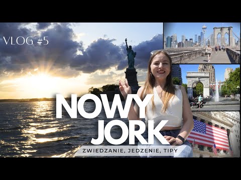 SŁONECZNY dzień w NOWYM JORKU! DUMBO, Brooklyn Bridge, Downtown, Greenwich Village, Rejs Statkiem!