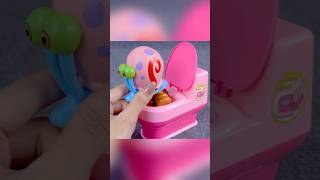 Garry’s Toilet Accident! 💩Satisfying SpongeBob Toy Unboxing & Bathroom Playset #Shorts