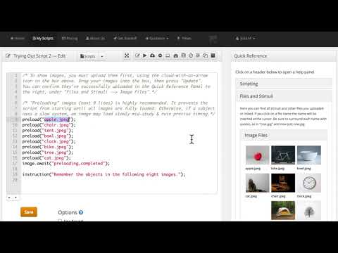 My Second Script Video Tutorial