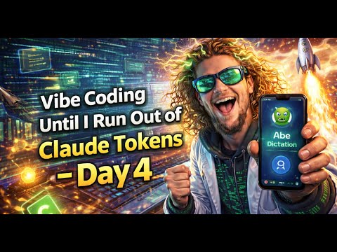 Vibe Coding Until I Run Out of Claude Tokens - Day 4