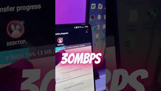 How Transfer Data To PC Upto 30Mbps #shorts #filetransfer #mobiletopc #datatransfer