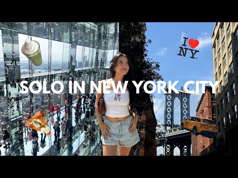 alone in NYC 🗽 solo traveling, what i ate, date night, raving, & exploring the city