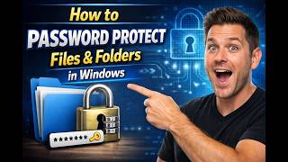 How to password protect files and folders in Windows :Tutorial