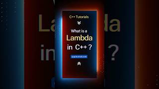 What is a Lambda in C++? #cppbasics #cpptutorial #programming