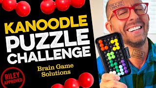 🧩 LIVE Cozy Kanoodle Puzzle Solutions | Brain Game Theater 🌙