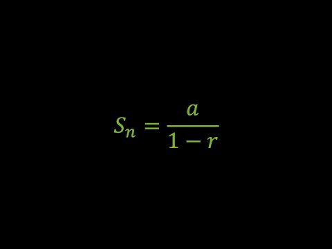 Progressions: Infinite Geometric Series