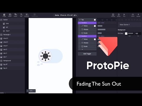ProtoPie Microinteractions [🥧4]: Scaling with Opacity ☀️☀️