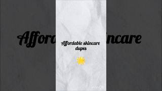 Affordable Skincare Dupes You Need To Try!#AffordableSkincare #SkincareDupes#affiliate#amazon