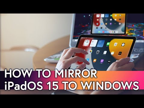 How To Screen Mirror iPadOS 15 to Windows