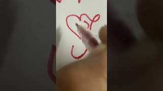 Calligraphy for letter T #calligraphyfamily #calligraphyalphabet #calligraphicalphabets 🌞😜