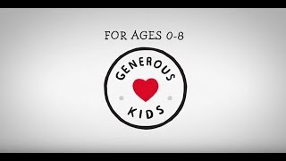 Generous Kids Book Trailer