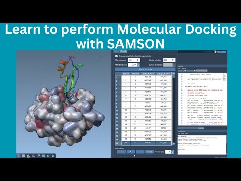 How to Perform Virtual Screening or Simple Docking in SAMSON?