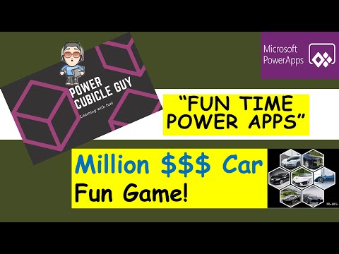 Power Apps : Million $$$ Car!