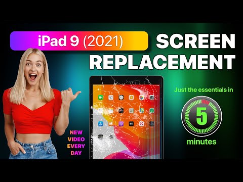 iPad 9 screen replacement | How to replace screen on iPad 9 (2021) | Repair guide in 5 minutes