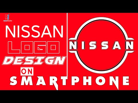 Mobile Logo Design Tutorial | Re-Create Stunning #Nissan Car Logo with PixelLab App