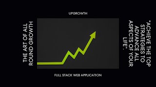 UpGrowth Web App - Flatiron Coding Bootcamp (Phase 3 Project)