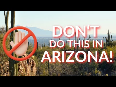 Things NOT TO DO When Living in Arizona!!!